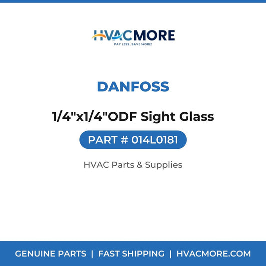 Danfoss 1/4"x1/4"ODF Sight Glass 014L0181