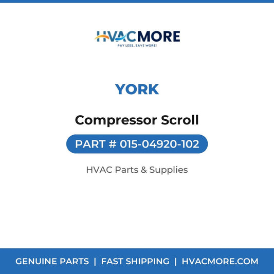 York Compressor Scroll 015-04920-102