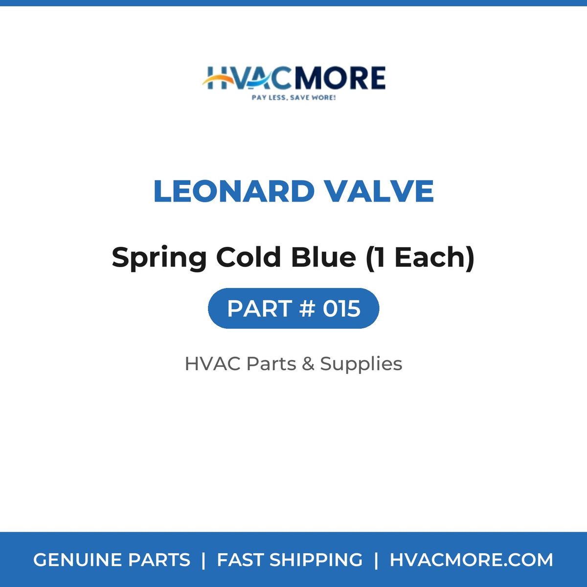Leonard Valve Spring Cold Blue (1 Each) 015