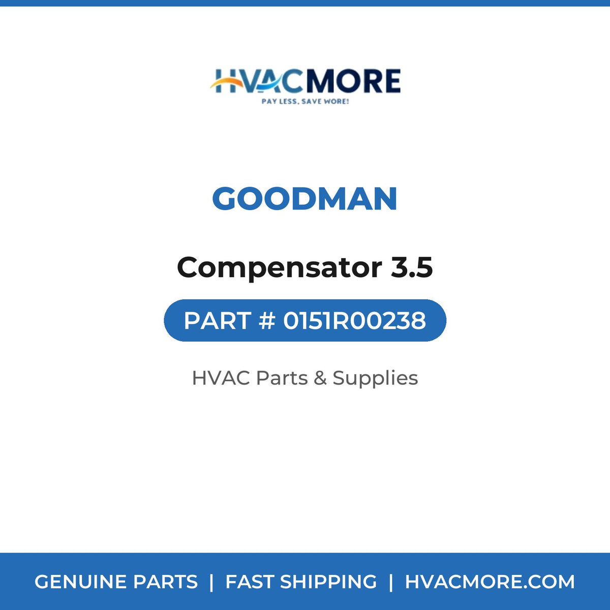 Goodman Compensator 3.5 0151R00238