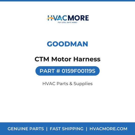 Goodman CTM Motor Harness 0159F00119S