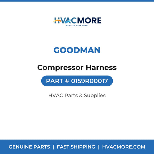 Goodman Compressor Harness 0159R00017