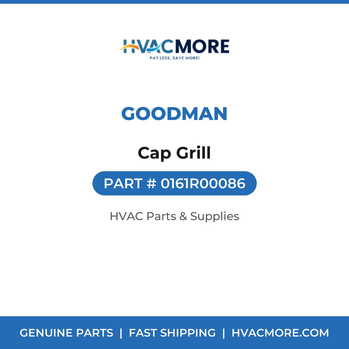 Goodman Cap Grill 0161R00086