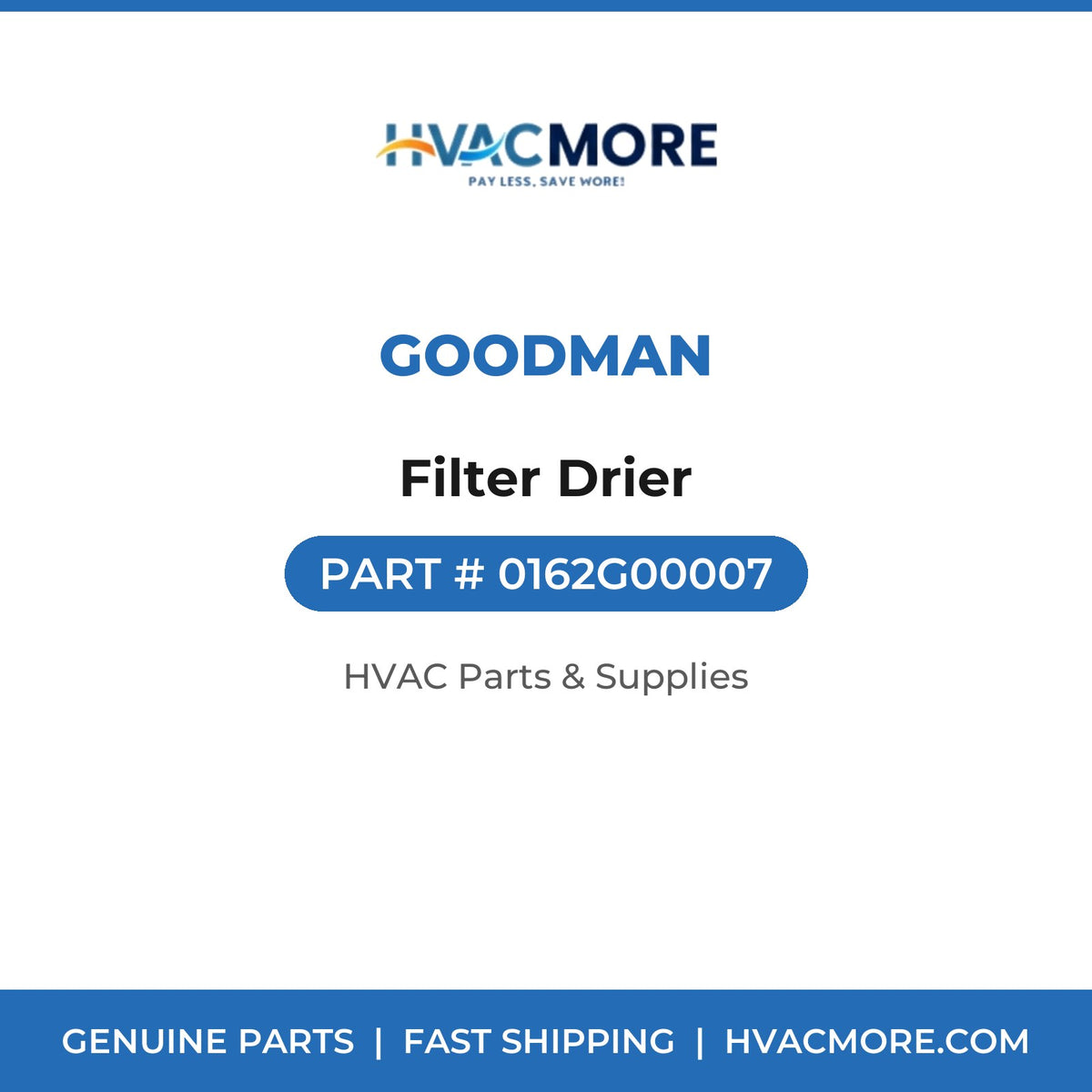 Goodman Filter Drier 0162G00007