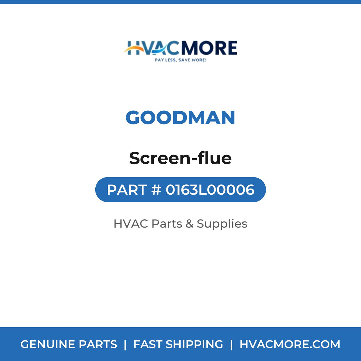 Goodman Screen-flue 0163L00006