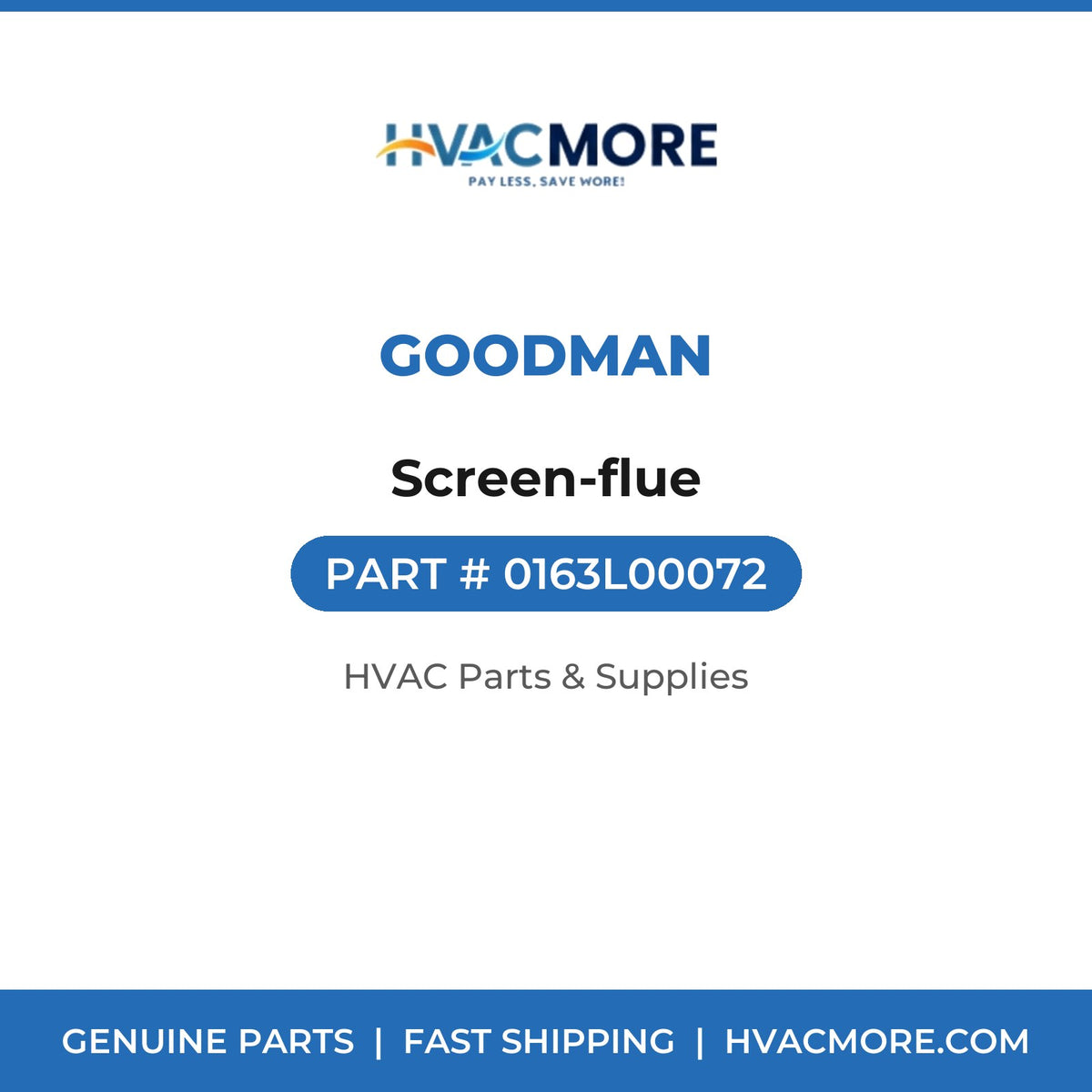 Goodman Screen-flue 0163L00072