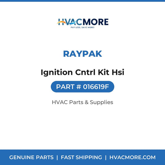 Raypak Ignition Cntrl Kit Hsi 016619F