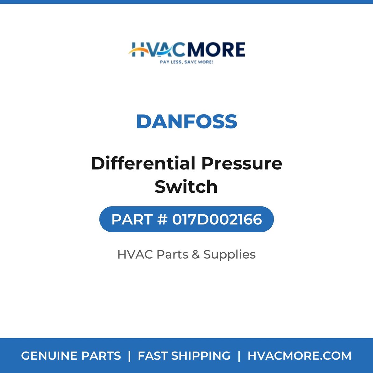 Danfoss Differential Pressure Switch 017D002166