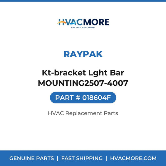 Raypak Kt-bracket Lght Bar MOUNTING2507-4007 018604F