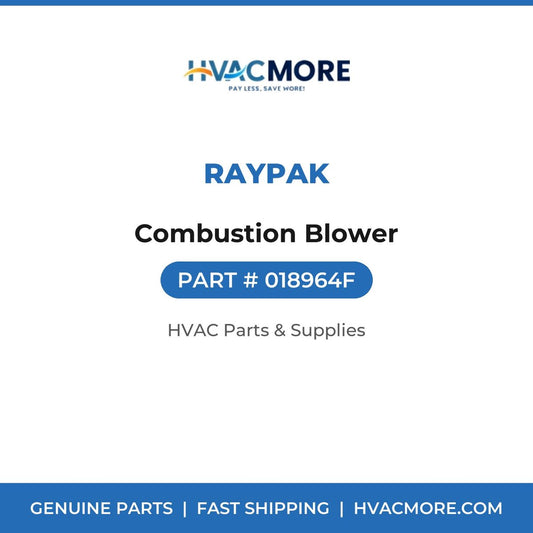 Raypak Combustion Blower 018964F