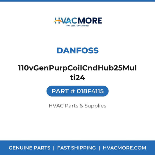 Danfoss 110vGenPurpCoilCndHub25Multi24 018F4115