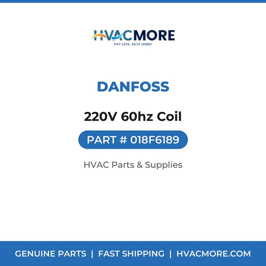 Danfoss 220V 60hz Coil 018F6189