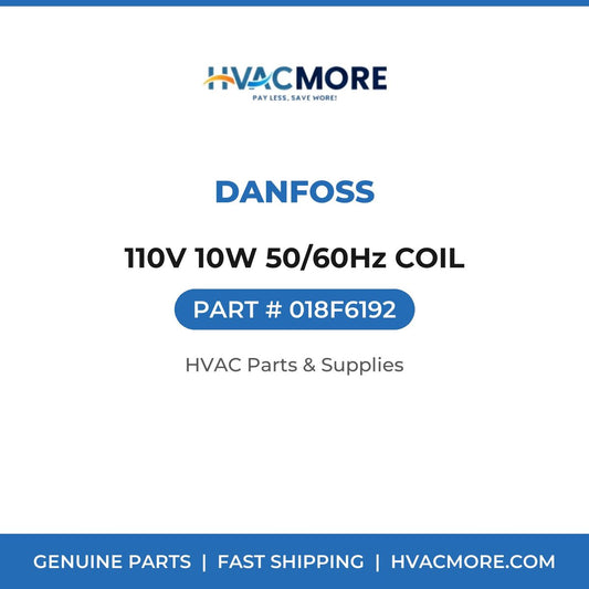 Danfoss 110V 10W 50/60Hz COIL 018F6192