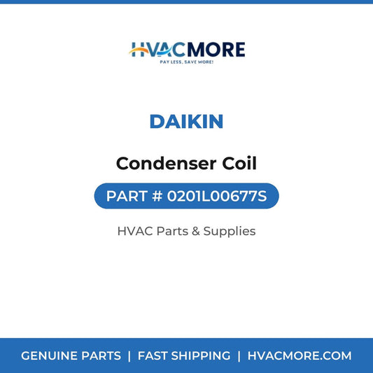 Daikin Condenser Coil 0201L00677S