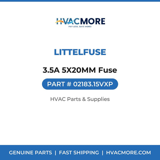 Littelfuse 3.5A 5X20MM Fuse 02183.15VXP