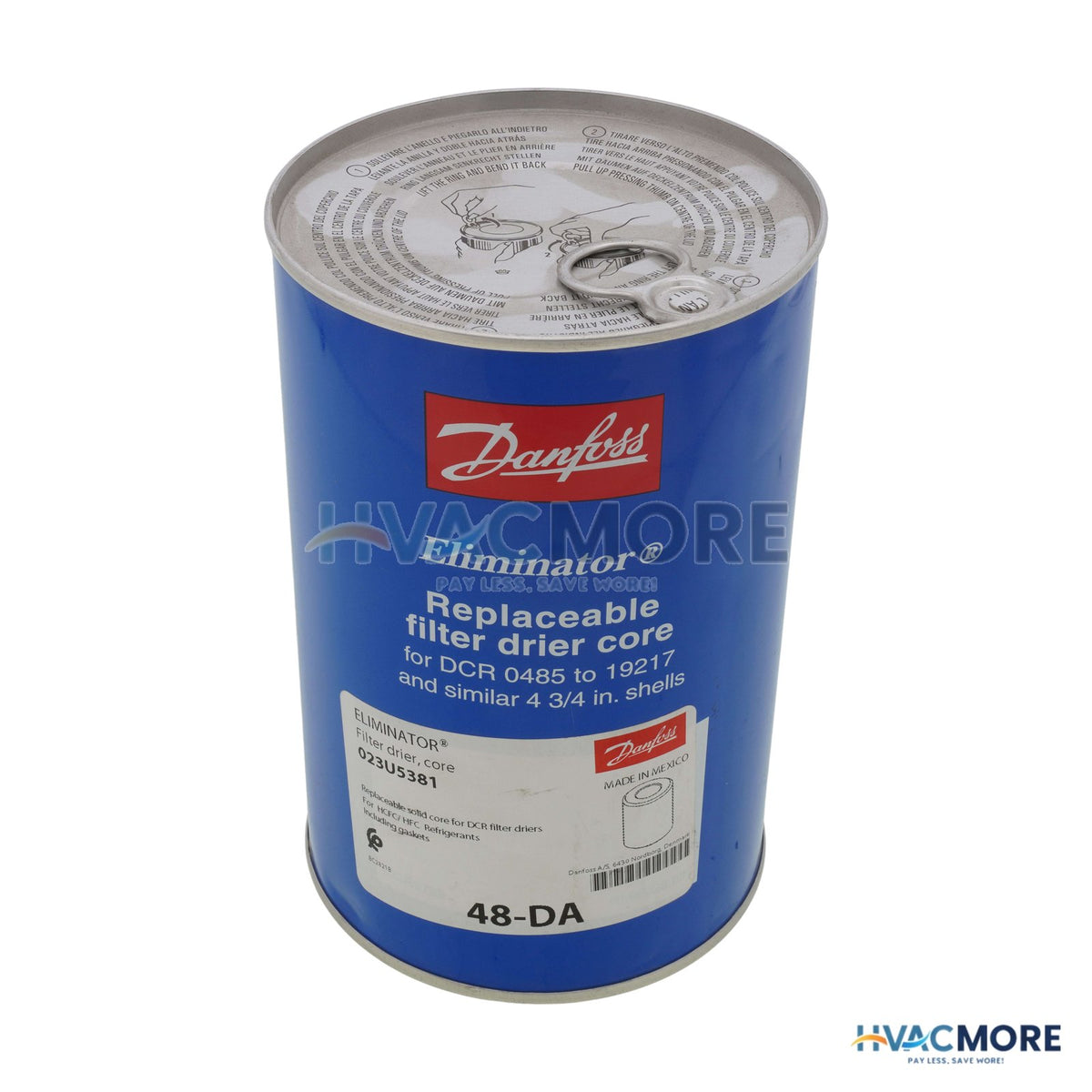 Danfoss Solid Core For Acid Absorption 023U5381