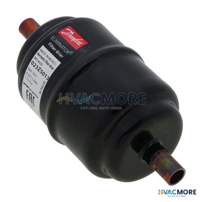 Danfoss 1/4" Sweat Liquid Line Filter Drier DCL032S (3 Cubic Inches) 023Z5013