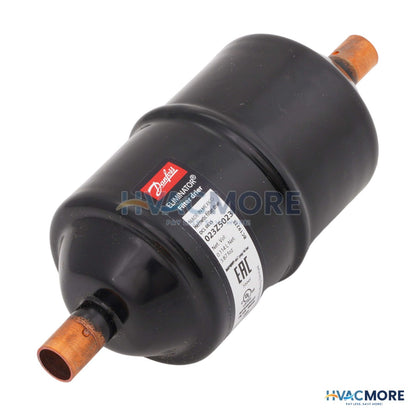 Danfoss 3/8" Sweat Liquid Line Filter Drier DCL083S (8 Cubic Inches) 023Z5023
