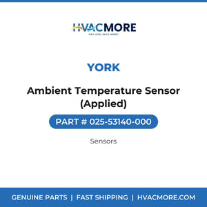 York Ambient Temperature Sensor (Applied) 025-53140-000