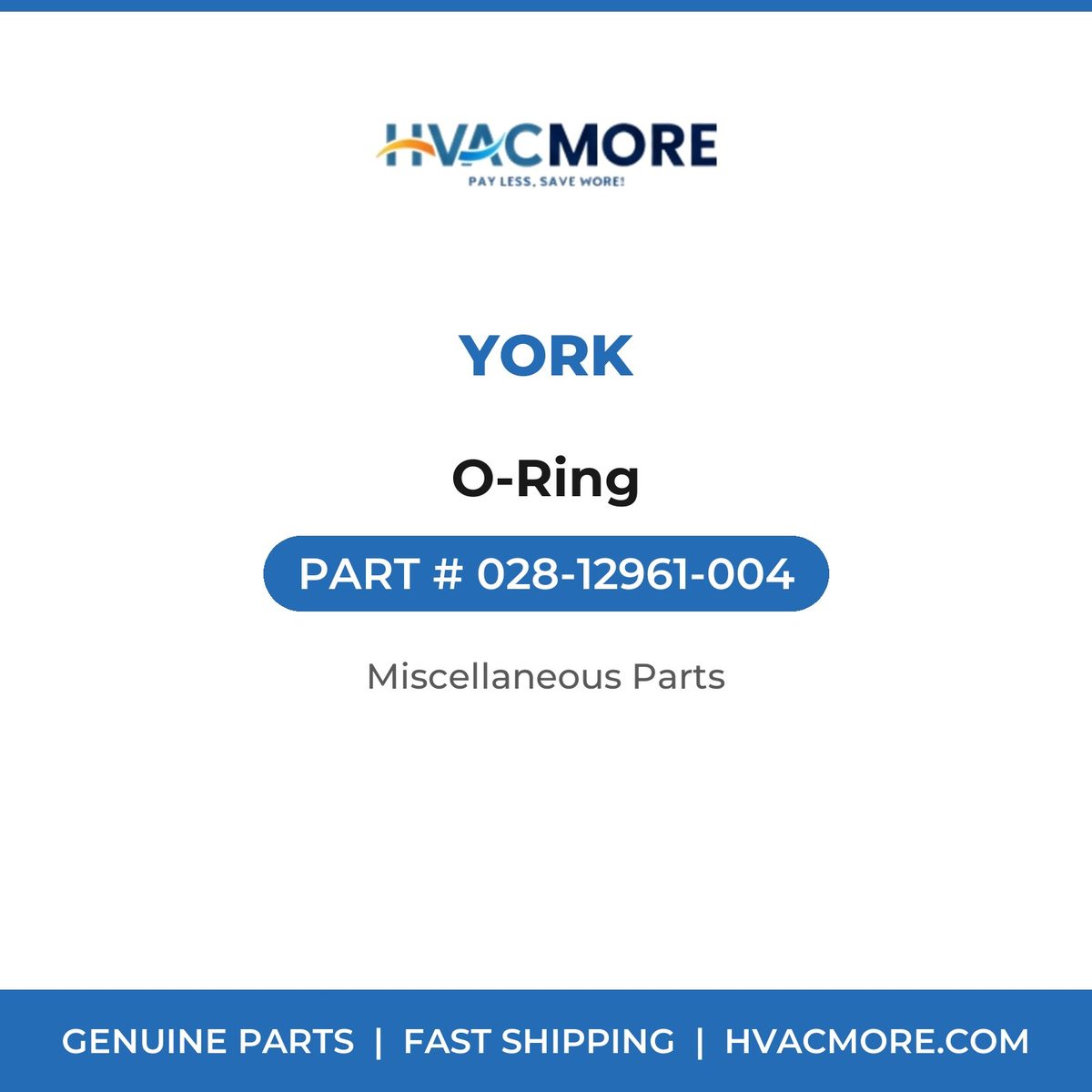 York O-Ring 028-12961-004