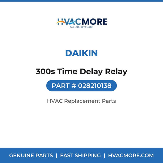 Daikin 300s Time Delay Relay 028210138