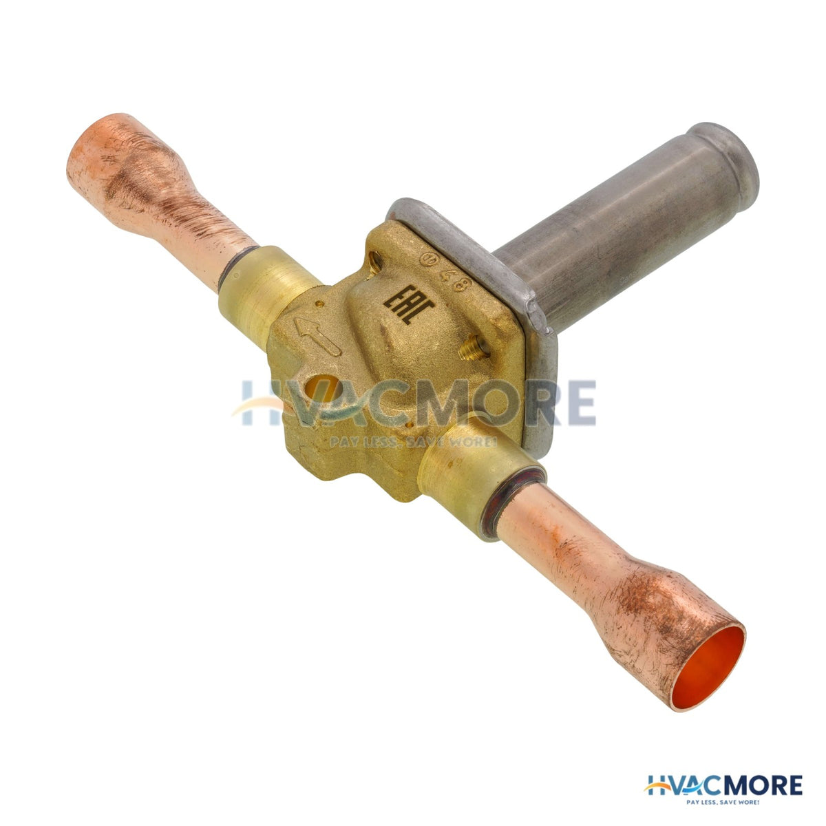 Danfoss 1/2" ODF EVR6 Normally Closed Solenoid Valve 032L1209
