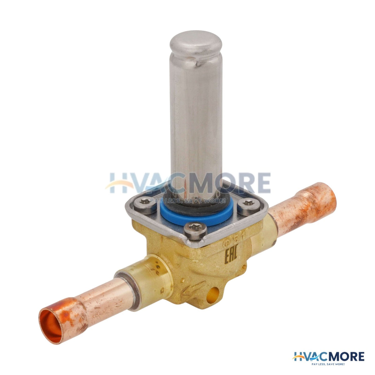 Danfoss 3/8" ODF EVR6 Solenoid Valve without Manual Operation 032L1212