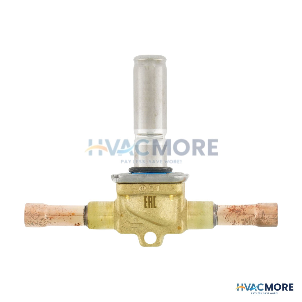 Danfoss 3/8" ODF Normally Open Solenoid Valve (EVR6) 032L1290