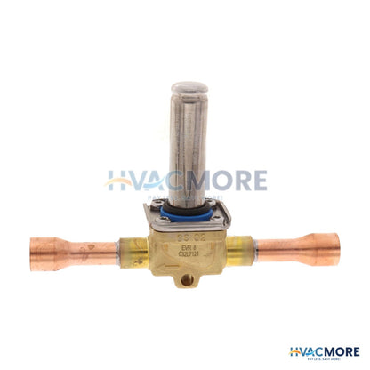 Danfoss 1/2" ODF EVR8 Normally Closed Solenoid Valve 032L7121