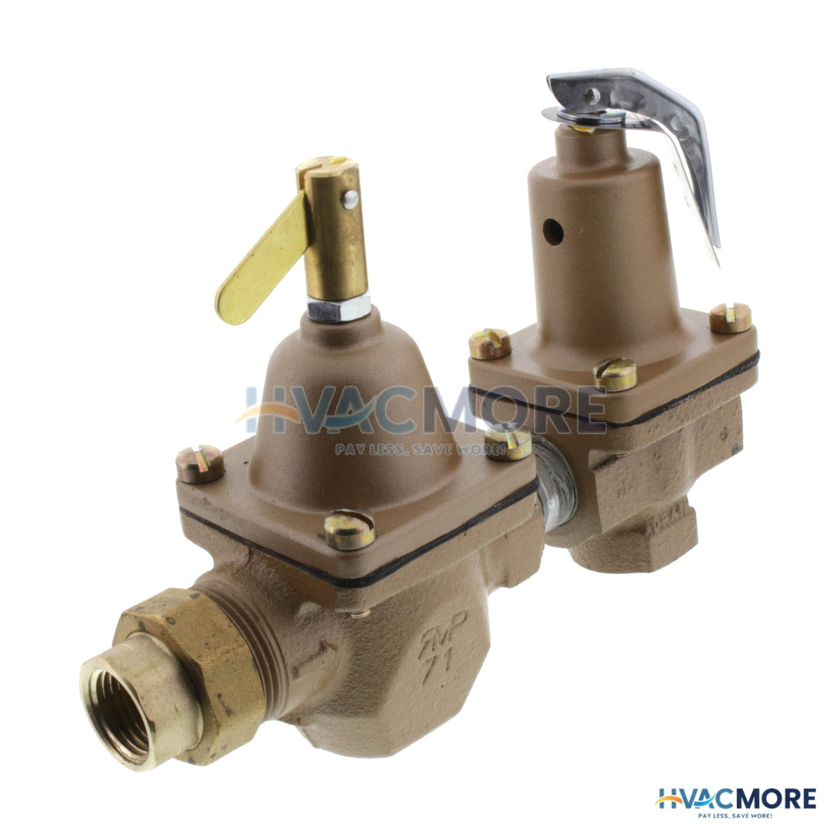 Watts 1/2" T1450F Pressure Regulator & Relief Combo (Union Threaded) 0388805