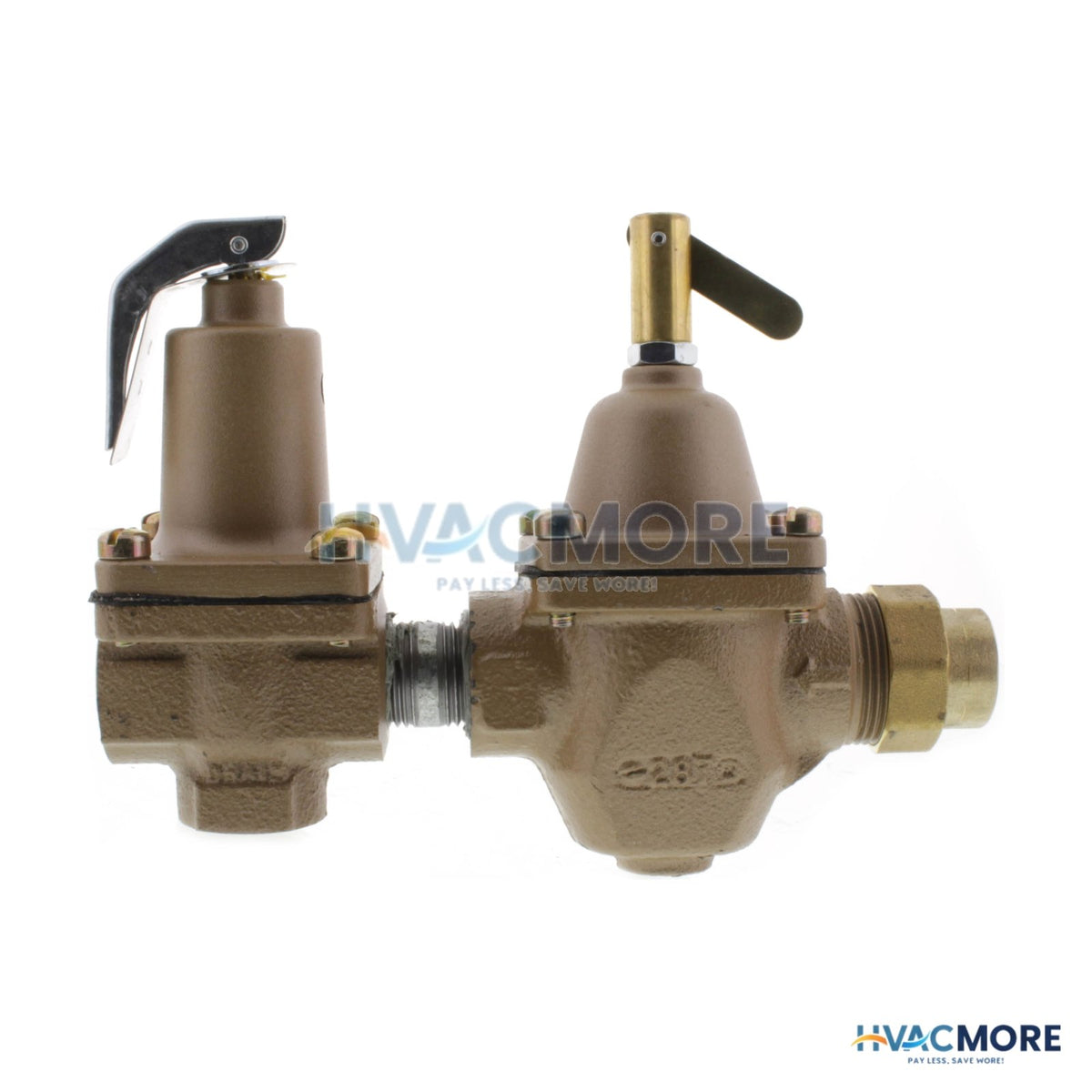 Watts 1/2" T1450F Pressure Regulator & Relief Combo (Union Threaded) 0388805