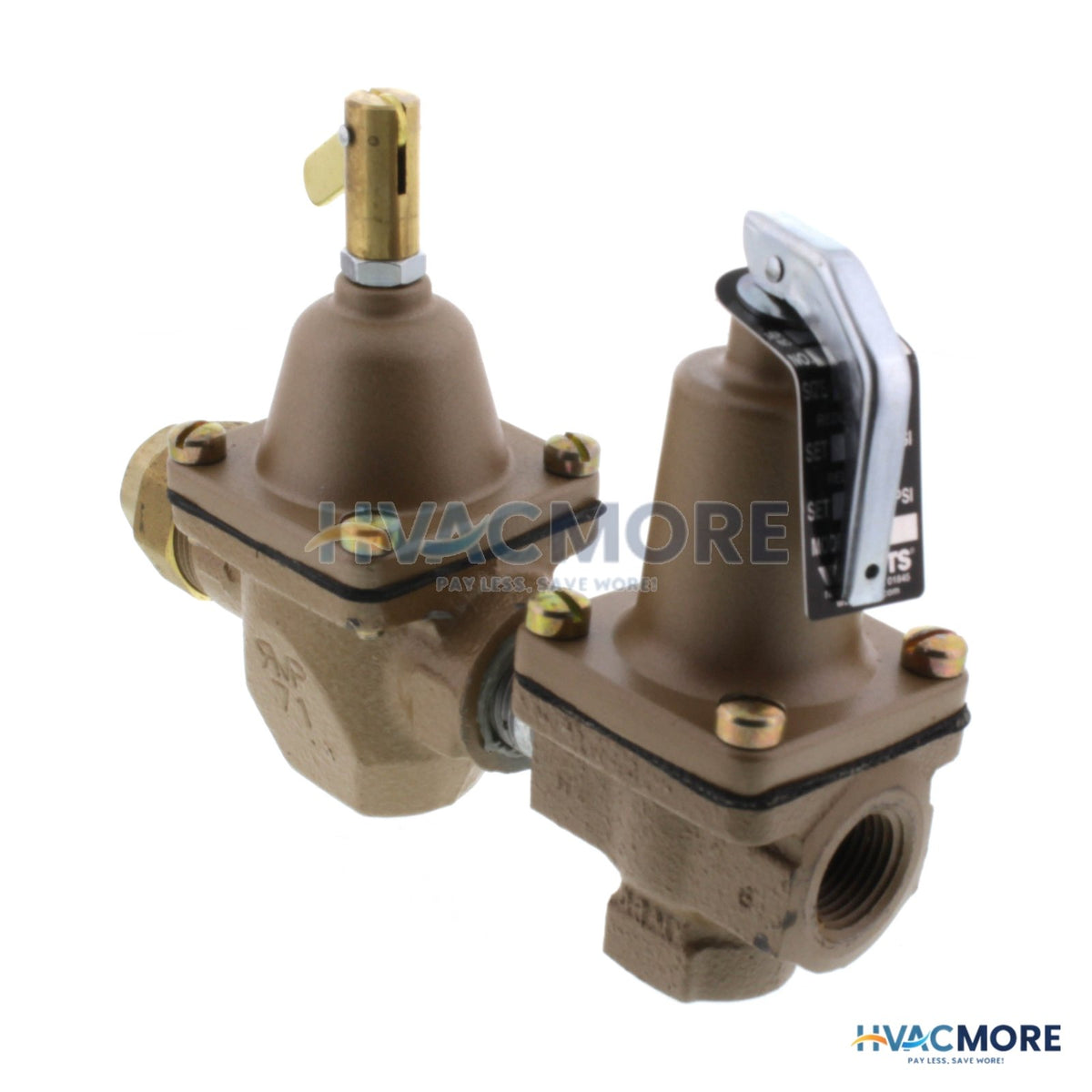 Watts 1/2" T1450F Pressure Regulator & Relief Combo (Union Threaded) 0388805