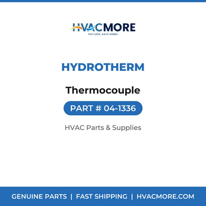 Hydrotherm Thermocouple 04-1336
