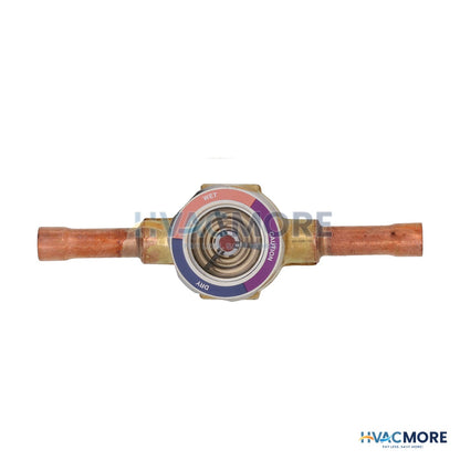 Emerson Flow Controls 3/8" Sweat AMI Series Sight Glass Moisture Indicator 042771