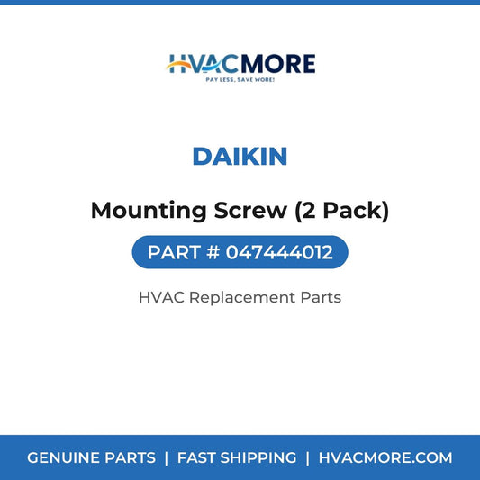 Daikin Mounting Screw (2 Pack) 047444012