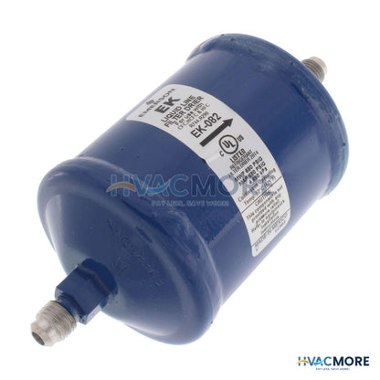 Emerson Flow Controls 1/4" SAE EK-Series Liquid line Filter Drier EK-082 (8 Cubic Inches) 047605