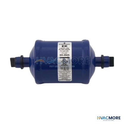 Emerson Flow Controls 1/2" ODF EK08-SERIES Liquid line Filter Drier (8 Cubic Inches) 047610