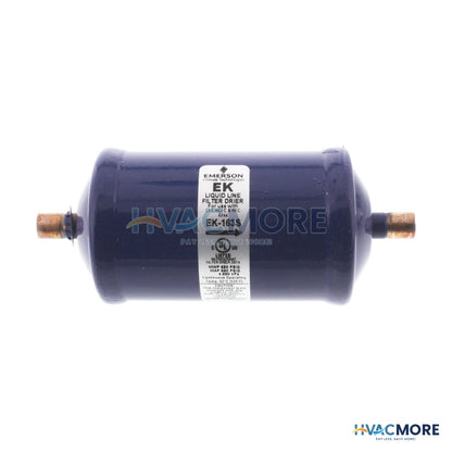 Emerson Flow Controls EK 163S 3/8" ODF EK16-SERIES Liquid line Filter Drier (16 Cubic Inches) 047614