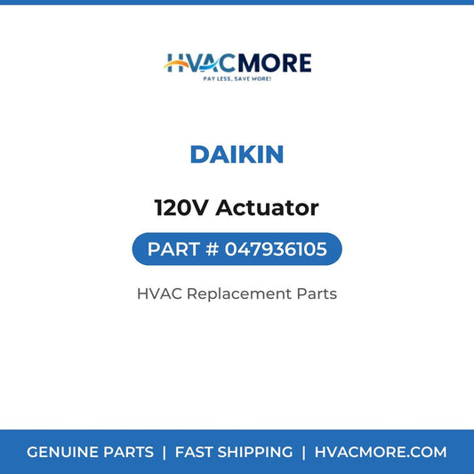 Daikin 120V Actuator 047936105