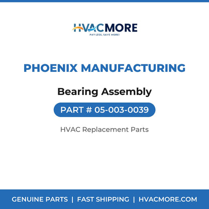 Phoenix Manufacturing Bearing Assembly 05-003-0039