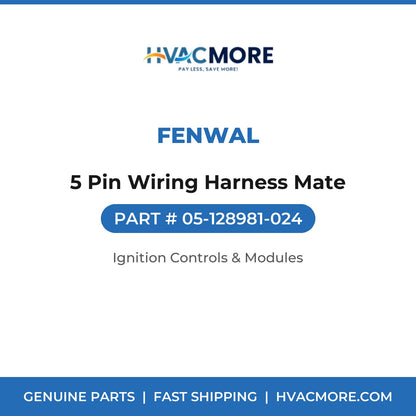 Fenwal 5 Pin Wiring Harness Mate 05-128981-024