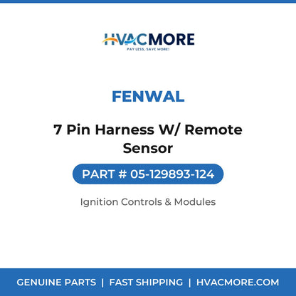 Fenwal 7 Pin Harness W/ Remote Sensor 05-129893-124