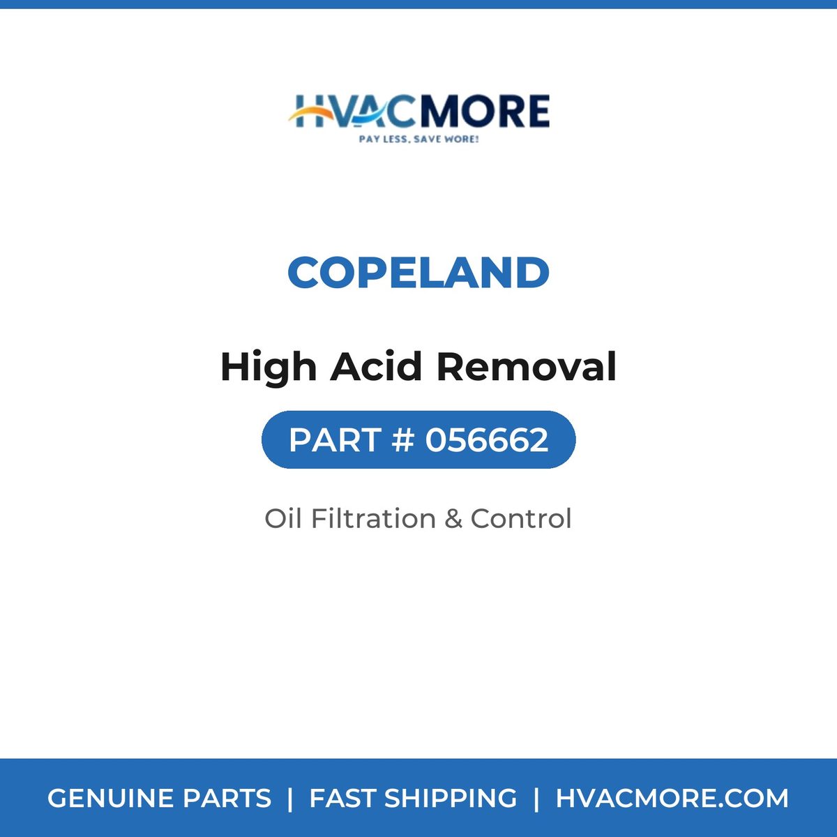 Copeland High Acid Removal 056662