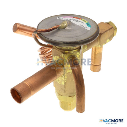 Emerson Flow Controls 3/8" x 1/2" ODF Angle HFESC-Series Externally Equalized Valve (1.5 Ton) 057439