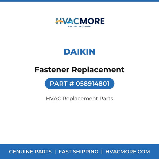 Daikin Fastener Replacement 058914801