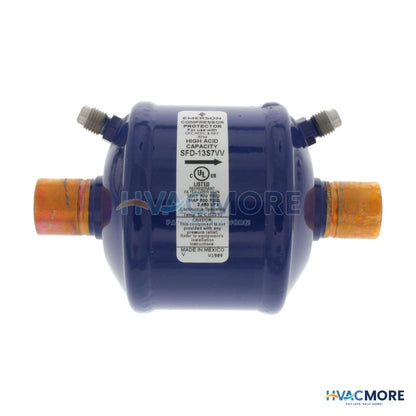 Emerson Flow Controls 7/8" ODF SFD13S7W-SERIES Suction Line Filter Drier (13 Cubic Inches) 060262