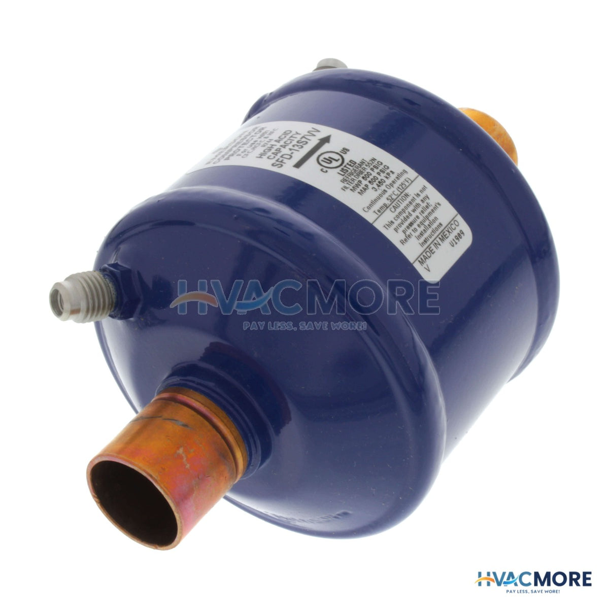 Emerson Flow Controls 7/8" ODF SFD13S7W-SERIES Suction Line Filter Drier (13 Cubic Inches) 060262