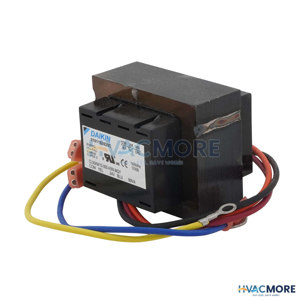Daikin 208-240V - Primary, 24V - Seconday 50VA Transformer 060614102