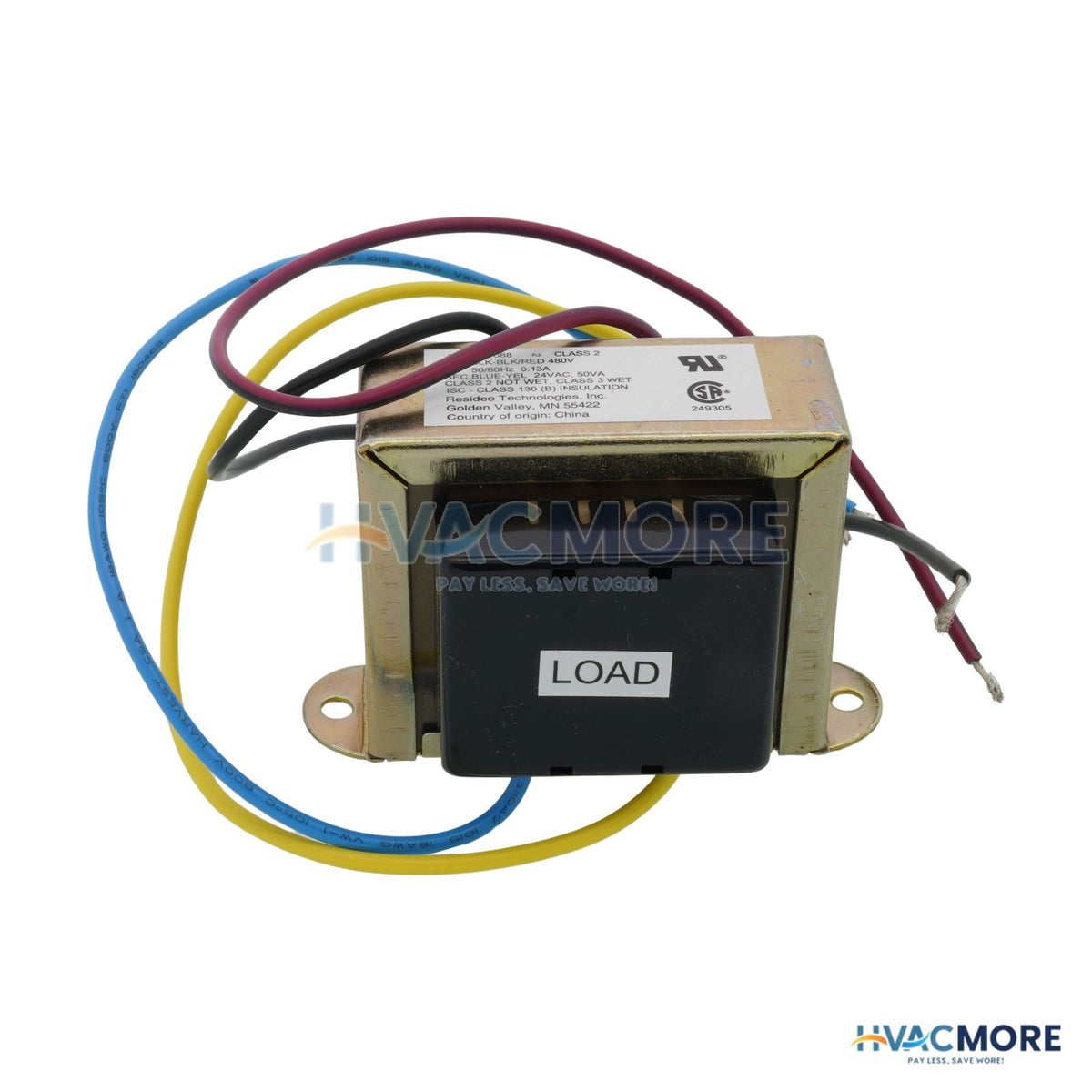 Daikin 480V - Primary 24V - Secondary 50VA Transformer 060676001