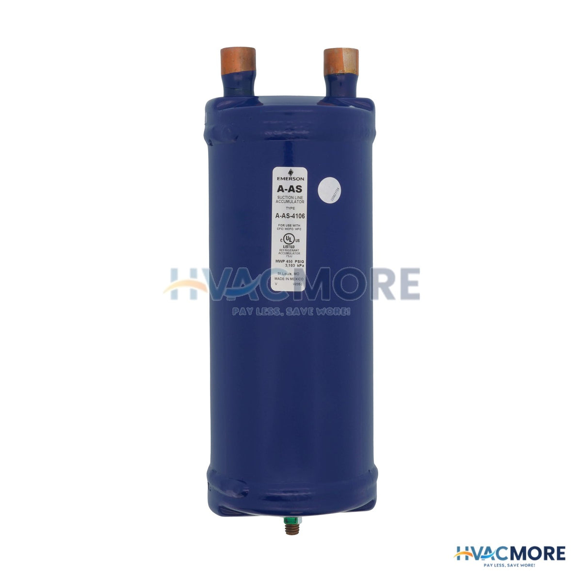 Emerson Flow Controls 3/4" SERIES-A-AS-4-106 Suction Accumulator 060820